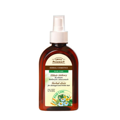 GREEN PHARMACY Elixir herbal cabello dañado 250 ml spray 