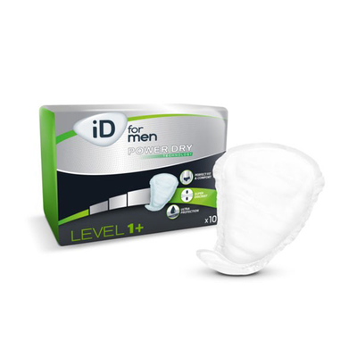 ID For men absorbente incontinencia nivel 1 10 unidades 