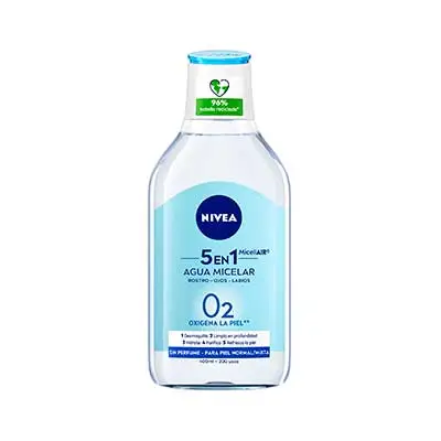 NIVEA Agua micelar 5 en 1 para piel normal/mixta 200ml 