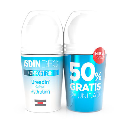 ISDIN Ureadin desodorante hidratante roll on duo 2x50 ml 
