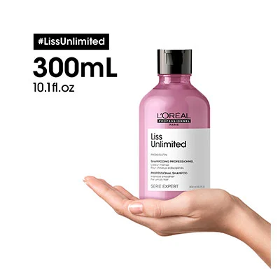 LOREAL PROFESSIONNEL Serie expert liss unlimited champú antiencrespamiento 300 ml 