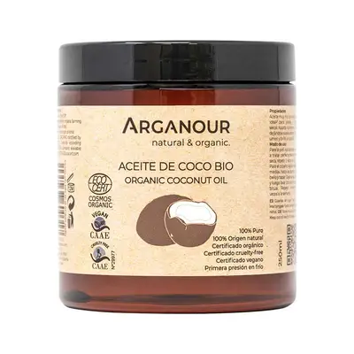 ARGANOUR Aceite de coco ecológico 250 ml 