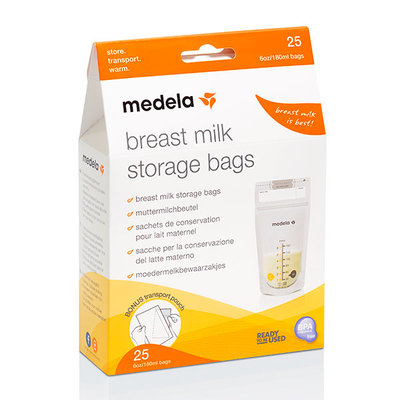 Comprar Bolsas para leche materna 25 unidades Medela