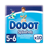 DODOT Splashers pañales talla 5-6 más de 14 kg 10 unidades 