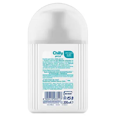 CHILLY Gel íntimo extra protección ph 3.5 200 ml 