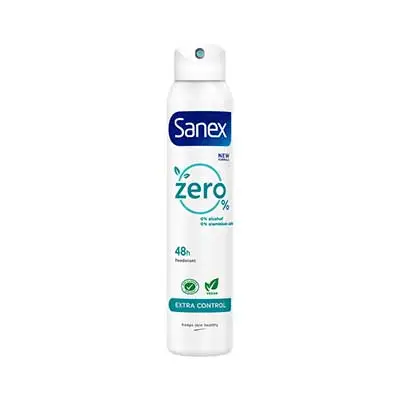 SANEX Desodorante en spray zero% extra control 200 ml 