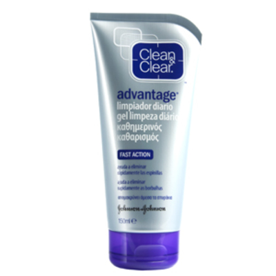 CLEAN CLEAR Advantage gel limpiador diario fast action 150 ml 