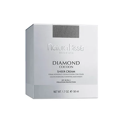 NATURA BISSE Diamond cocoon crema hidratante fortalecedora con color spf30 pa ++ 50 ml 