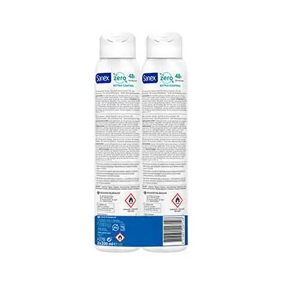 SANEX Desodorante en spray zero % 2x200 ml. 