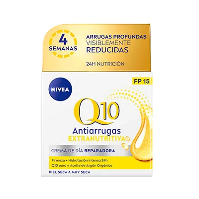 NIVEA Q10 antiarrugas extranutritivo spf15  50ml 