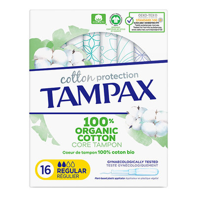 TAMPAX Tampax naturals regular 16 unidades 