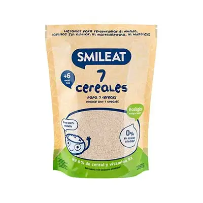 SMILEAT ECO 200GR PAPILLA 7 CEREALES