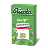 RICOLA Caramelo sin azúcar eucalipto 50 gr 