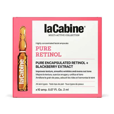 LACABINE Ampollas retinol puro 10 unidades x 2 ml 