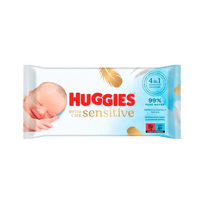Toallitas infantiles Pure Water pack 3 paquetes 56 unidades · HUGGIES ·  Supermercado El Corte Inglés El Corte Inglés