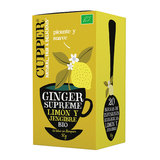 Infusión bio ginger supreme limón y jengibre bolsitas 20 unidades 