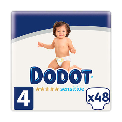 Dodot Sensitive Talla 4 48uds Pañales Infantiles