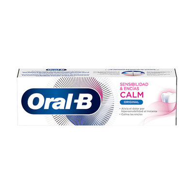ORAL-B Pasta dentrífica sensibilidad & encías calm original 75 ml 