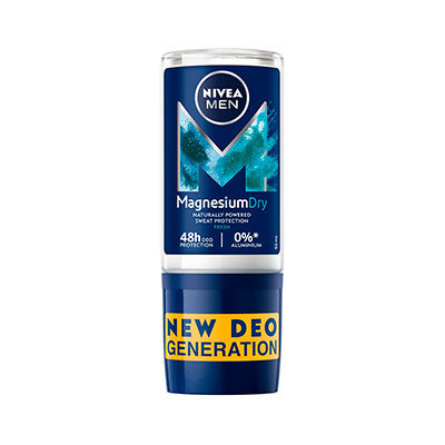 NIVEA Men desodorante roll on magnesium dry 50 ml 