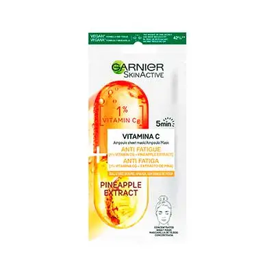 GARNIER Skin active mascarilla vitamina c 5 ml 