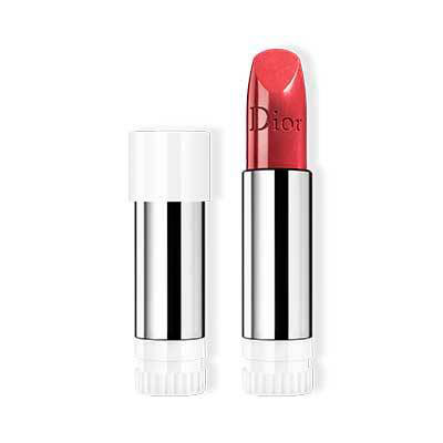 Recarga Rouge Dior<br>Recarga de barra de labios color couture metalizado - tratamiento floral - confort y larga duración