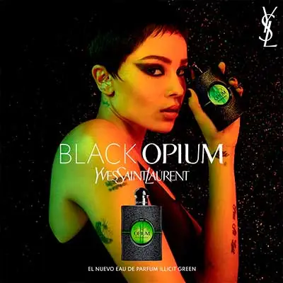 BLACK OPIUM GREEN <BR> EAU DE PARFUM