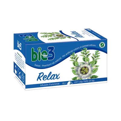 BIE-3 RELAX INFUSION 25 SOBRES