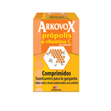 ARKO Própolis comprimidos de garganta sin azúcar sabor miel y limón 24 unidades 