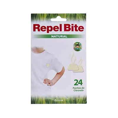 REPEL BITE Parches repelentes de insectos 24 unidades 