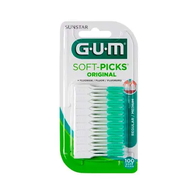 GUM SOFT-PICKS ORIGINAL REGULAR 100 UN