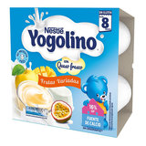 Yogolino petit frutas variadas postre lácteo 4x100 gr 