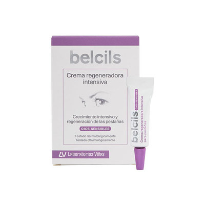 BELCILS Crema regeneradora intensiva de pestañas ojos sensibles 4 ml 