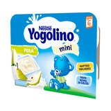 Yogolino mini pera postre lácteo 6x60 gr 