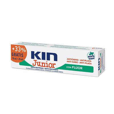 KIN Pasta dentífrica junior 75 ml 