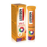 Vitamina c sabor naranja 18 comprimidos efervescentes 