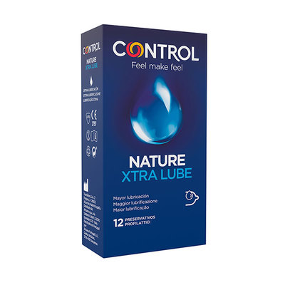 CONTROL Preservativos adapta extra lube 12 unidades 