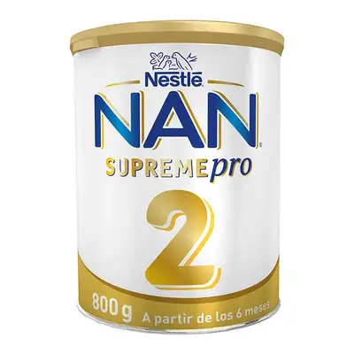 NAN Supreme pro 2 leche de continuación 800gr 