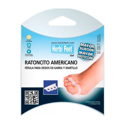 HERBI FEET Feet gel ratoncito americano izquierdo 