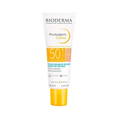 BIODERMA Photoderm max crema solar facial con color spf50 plus 40 ml tono claro 