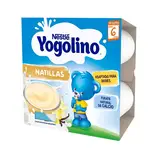 YOGOLINO Yogolino natillas vainilla 4x100 gr 
