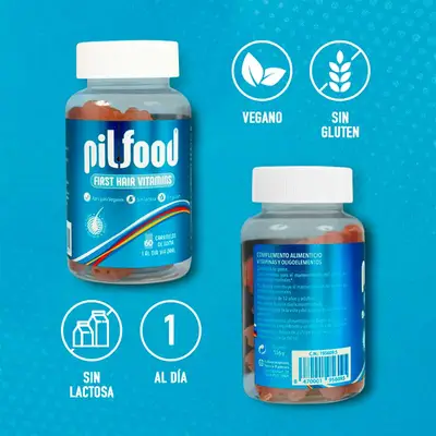 PILFOOD First hair vitamins 60 gummies 