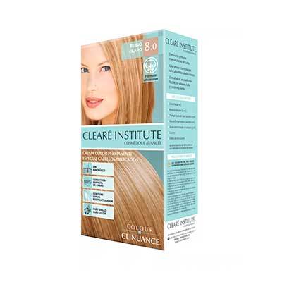 Clearé Institute Para cabello delicado 8.0 rubio claro 170 ml 