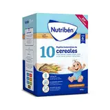 NUTRIBEN 10 cereales papilla infantil 600 gr 