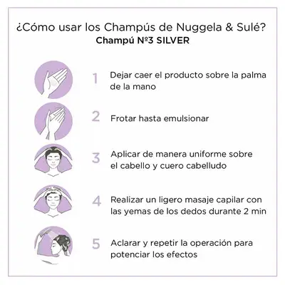 NUGGELA&SULE Champú nº3 silver 250ml 