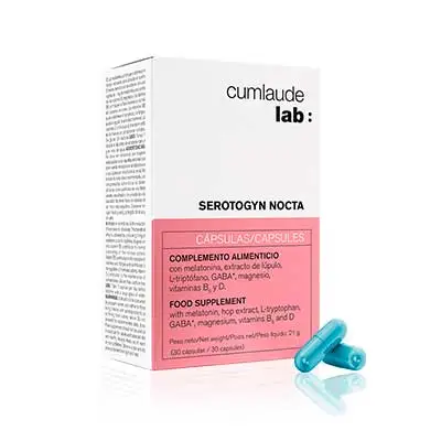 CUMLAUDE Serotogyn nocta 30 capsulas 