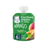 Pouche organic mango 90 gr 