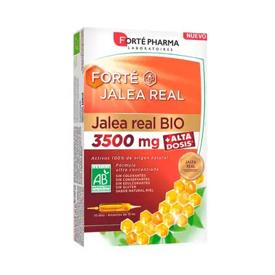 FORTE PHARMA Jalea real bio 3500 mg 10 ampollas 