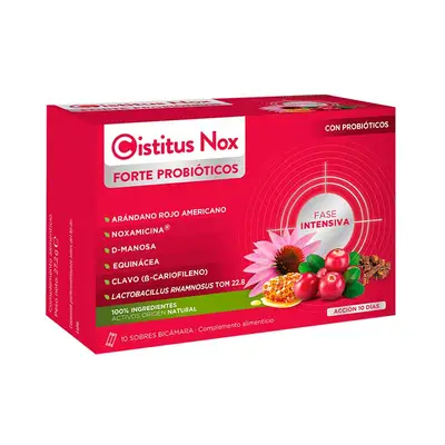 AQUILEA Cistitus nox forte probioticos 10 unidades 