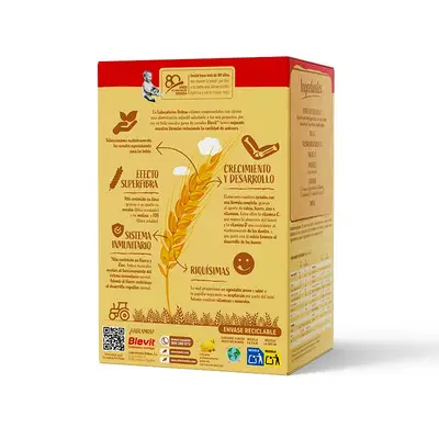 BLEVIT Superfibra 8 cereales miel 500 gr. 