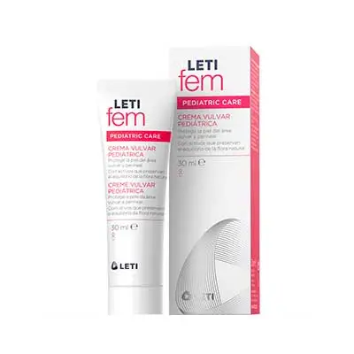 LETI Letifem pediatric <br> crema vulvar hasta 8 años 30 ml 